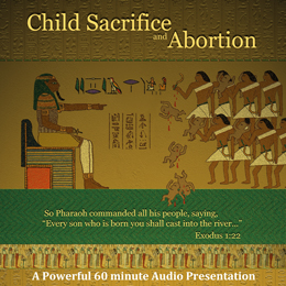 Child Sacrifice and Abortion: Audio CD: Clearance Price!