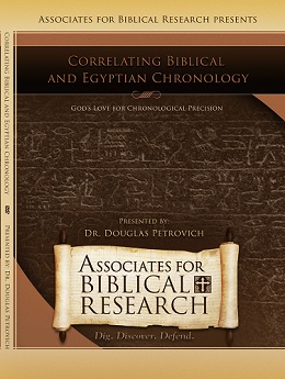 Correlating Biblical and Egyptian Chronology DVD