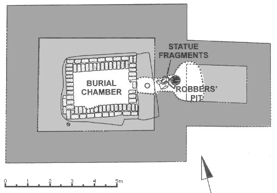 Plan of Tomb 1